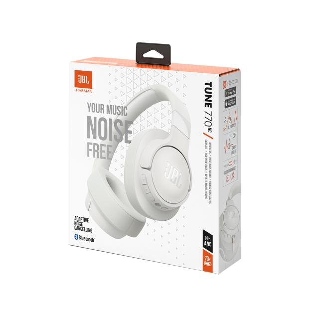 Слушалки JBL T770NC WHT HEADPHONES