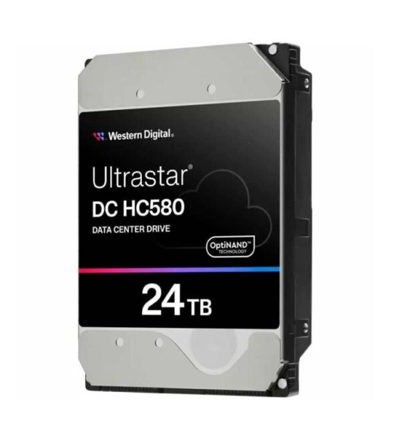 Твърд диск Western Digital Ultrastar 24TB ( 3.5", 512MB, 7200 RPM, SATA 6Gb/s, 512N SE NP3 )