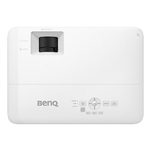 Мултимедиен проектор BenQ TH585p, Home Theater Projector, Low Input Lag Gaming Projector, DLP 1080p (1920x1080), 3500 AL, 10000:1, Zoom 1.1x, 95% Rec.709, 6 segment Color Wheel, Game Mode, 16ms, 3D, VGA, HDMI x2, Audio in/out, VGA out, Sp. 10W x1, La