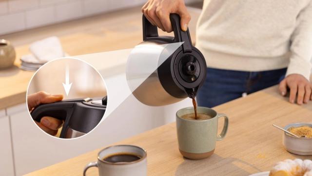 Кафемашина Bosch TKA6M273, Coffee maker, MyMoment, Black, Thermos stainles steel kettle