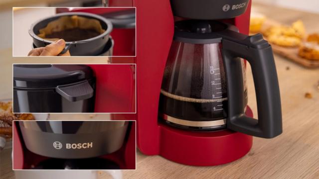 Кафемашина Bosch TKA2M114, Coffee maker, MyMoment, Red
