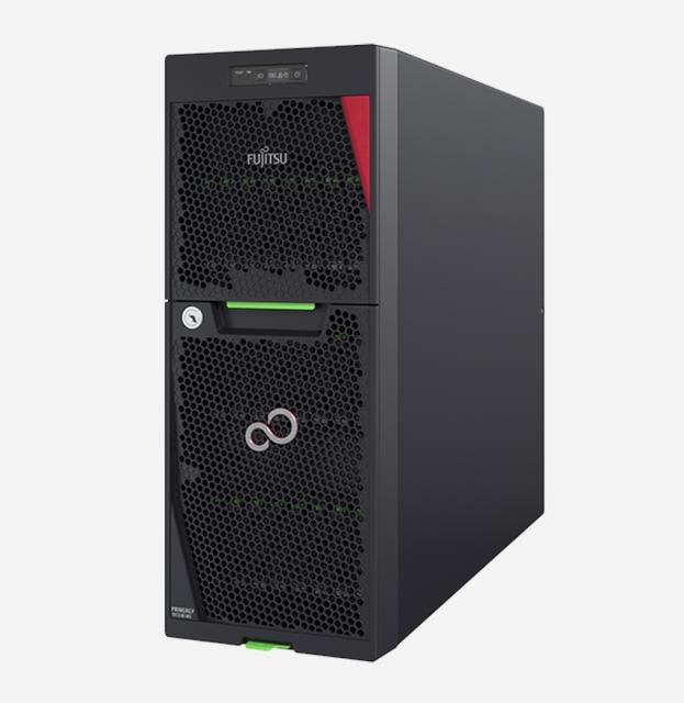 Сървър Fujitsu PRIMERGY TX1330 M5,  Xeon E-2388G, 1x32GB U 3200 2R, Basic kit 8x2.5" SAS/SATA Hot-plug, 2x SSD M.2, eLCM Activation License preloaded, 500W modular PSU, hot plug, titanium (96% efficiency), FTS wide / FTS + Fujitsu PSAS CP 2100-8i FH/