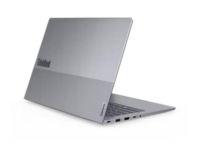 Лаптоп Lenovo ThinkBook 14 G6 Intel Core i7-13700H ( up to 5GHz, 24MB), 16GB DDR5 5200MHz, 512GB SSD, 14" WUXGA (1920x1200) IPS AG, Intel Iris Xe Graphics, 1080p&IR Cam, WLAN, BT, Backlit KB, FPR, Arctic Grey, DOS, 3Y