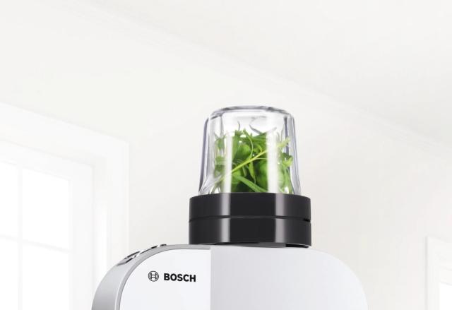 Аксесоар Bosch MUZ45XCG1, 3 in 1 accessory set for grinding, slicing and storage, suitable for MUM4, MUM5, MUM Series 2 and MUM Series 4