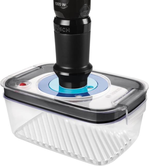 Аксесоар Bosch MSZV6FSG1 Vacuum-sealed Accessory Set for blender ErgoMixx, Included vacuum box, powerful vacuum pump & vacuum bags with zip