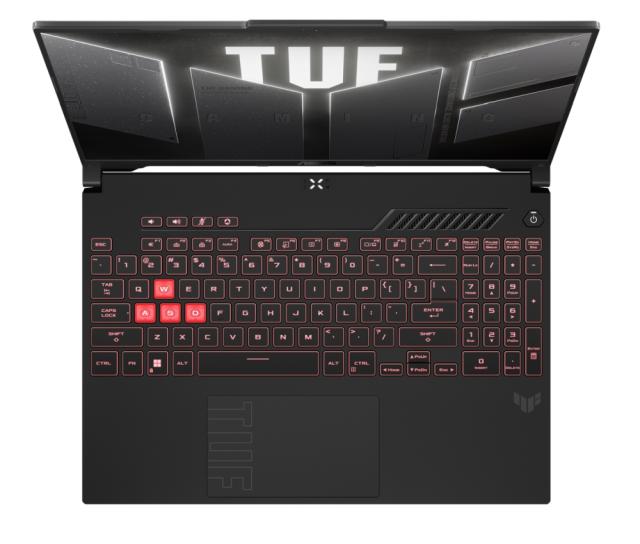 Лаптоп Asus TUF F16 FA607PV-N3021, AMD Ryzen 9 7845HX 3/5.2GHz, 16" FHD+ (1920x1200)165Hz,16GB DDR5, 1TB M.2 ,SSD,RTX 4060 GDDR6, Free DOS