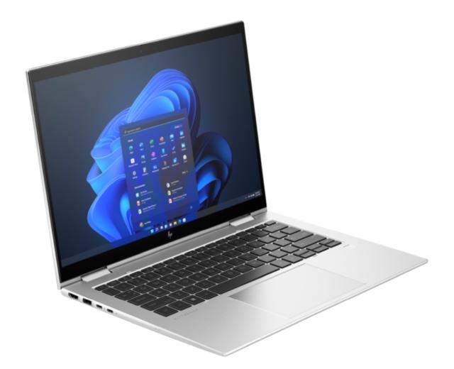 Лаптоп HP Elite x360 1040 G10, Core i7-1355U(up to 5GHz/12MB/10C), 14" FHD AG IPS 400nits Touch, 32GB on board, 1TB PCIe SSD, WiFi 6E + BT 5.3, Intel 5000 5G WWAN, Backlit Kbd, FPR, NFC, Smart Card Reader, 3C Batt, Win 11 Pro