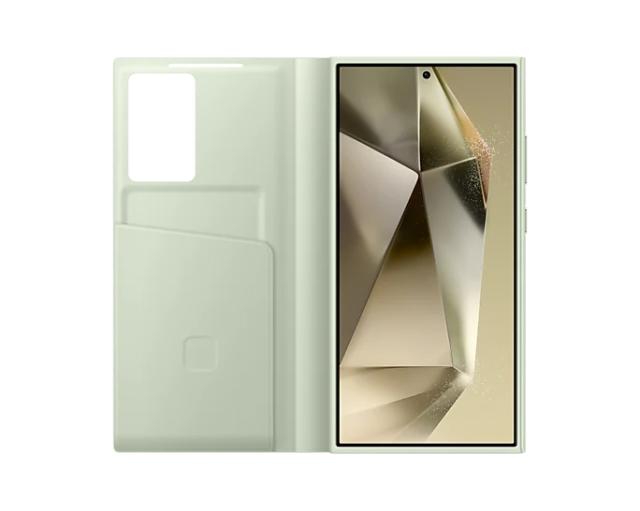 Калъф Samsung S24 Ultra Smart View Wallet Case Light Green