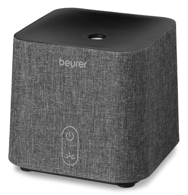 Ароматизатор Beurer LA 35 Aroma diffuser, Micro-fine ultrasonic atomisation, Two-level LED light, up to 20 m2, 12W, fabric cover, automatic switch-off