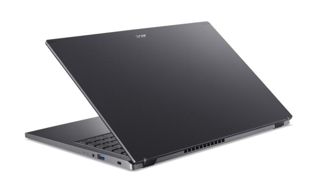 Лаптоп Acer Aspire 5, A515-58P-36JU, Intel Core i3-1315U (3.3GHz up to 4.50GHz, 10MB), 15.6" FHD (1920 x 1080) IPS SlimBezel, 16 GB LPDDR5, 512GB PCIe NVMe SSD, Intel UMA, Wifi 802.11AX, BT, HD Cam+mic, KB Backlight, No OS, Gray