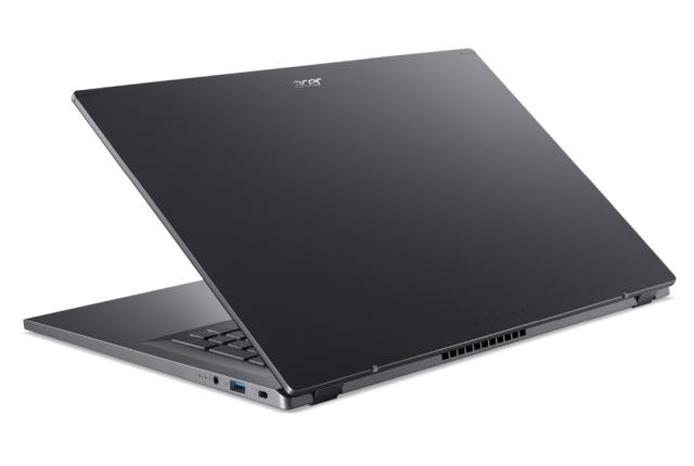 Лаптоп Acer Aspire 5, A517-58M-566N, Intel Core i5-1335U (3.4GHz up to 4.6 GHz, 12MB), 17.3" FHD (1920 x 1080) IPS SlimBezel, 16GB LPDDR5, 512GB PCIe NVMe SSD, Intel UMA, Wifi 802.11AX, BT, FHD Cam+mic, KB Backlight, Free DOS