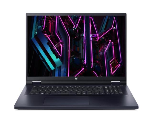 Лаптоп Acer Predator, PH18-72-9568, Intel Core i9-14900HX (up to 5.70GHz, 36MB) 18" WQXGA(2560x1600) IPS 240Hz, 2*16GB DDR5 5600MHz, 2048GB PCIe NVMe SSD, RTX 4080 12GB GDDR6, Micro SD, Killer WiFi7 802.11ax, BT, FHDcam, RGB-backlit Kb, Black, Win 11