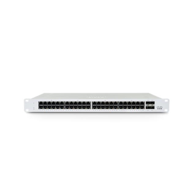 Комутатор Cisco Meraki MS130-48X Cloud Mgd. 40GE + 8x(2.5GE) 740W PoE Switch