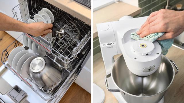 Кухненски робот Bosch MUMS6EW22, Compact Kitchen Machine, MUM6, 3D Planetary Mixing, 1600 W, Professional pastry set, Extra large 5.5L stainless steel bowl, White