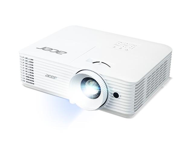 Мултимедиен проектор Acer Projector H6523BD, DLP, 1080p (1920x1080), 3500 ANSI Lm, 10 000:1, 3D Ready, 24/7 operation, Auto Keystone, AC power on, 2xHDMI, VGA in, RCA, RS232, Audio in/out, USB(Type A, 5V/1A), 1x3W, 2.9Kg, White