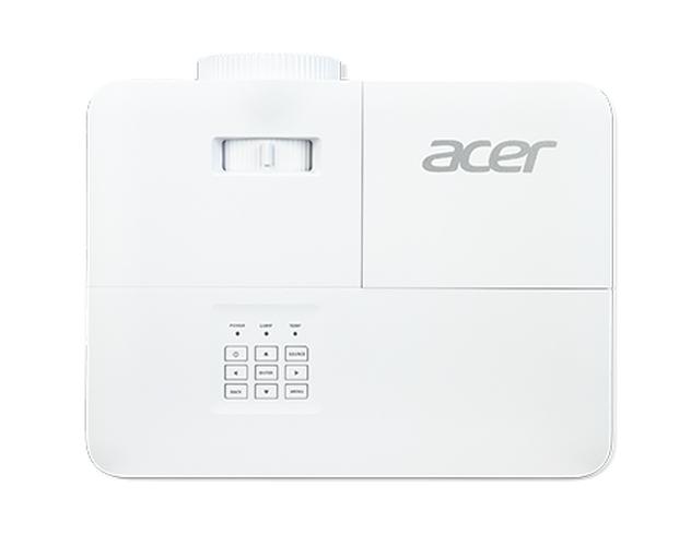 Мултимедиен проектор Acer Projector H6523BD, DLP, 1080p (1920x1080), 3500 ANSI Lm, 10 000:1, 3D Ready, 24/7 operation, Auto Keystone, AC power on, 2xHDMI, VGA in, RCA, RS232, Audio in/out, USB(Type A, 5V/1A), 1x3W, 2.9Kg, White