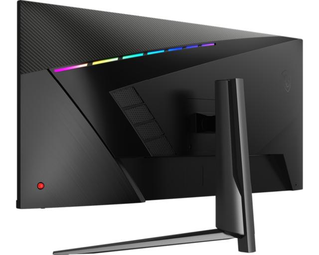 Монитор MSI MAG401QR, 40", 155Hz, 3440x1440 (UWQHD), IPS, Flat, 21:9, VESA DisplayHDR 400, Adaptive Sync, KVM, Gaming Intelligence APP, Night Vision, 2x HDMI, DP, 1 x Type-C (DP alt. with PD 65W), 2 x USB 2.0 Type-A, Tilt, PIP and PBP, VESA 100, 9S6-