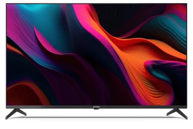 Телевизор Sharp 43GL4260, 43" LED  Google TV, 4K Ultra HD 3840x2160 Frameless, AQUOS, 1 000 000:1, DVB-T/T2/C/S/S2, Active Motion 1000, HDR10, Dolby Atmos, Dolby Vision, Google Assistant, Chromecast Built-in, HDMI 2.1 with eARC, 3.5mm Headphone jack 