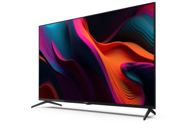 Телевизор Sharp 43GL4260, 43" LED  Google TV, 4K Ultra HD 3840x2160 Frameless, AQUOS, 1 000 000:1, DVB-T/T2/C/S/S2, Active Motion 1000, HDR10, Dolby Atmos, Dolby Vision, Google Assistant, Chromecast Built-in, HDMI 2.1 with eARC, 3.5mm Headphone jack 