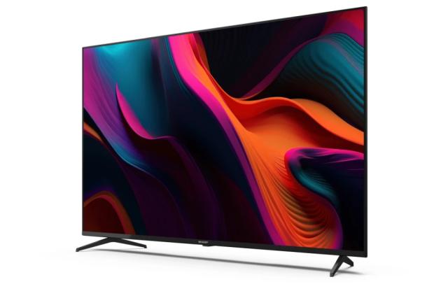 Телевизор Sharp 50GL4260E, 50" LED  Google TV, 4K Ultra HD 3840x2160 Frameless, AQUOS, 1 000 000:1, DVB-T/T2/C/S/S2, Active Motion 1000, HDR10, Dolby Atmos, Dolby Vision, Google Assistant, Chromecast Built-in, HDMI 2.1 with eARC, 3.5mm Headphone jack