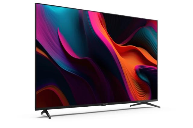 Телевизор Sharp 50GL4260E, 50" LED  Google TV, 4K Ultra HD 3840x2160 Frameless, AQUOS, 1 000 000:1, DVB-T/T2/C/S/S2, Active Motion 1000, HDR10, Dolby Atmos, Dolby Vision, Google Assistant, Chromecast Built-in, HDMI 2.1 with eARC, 3.5mm Headphone jack