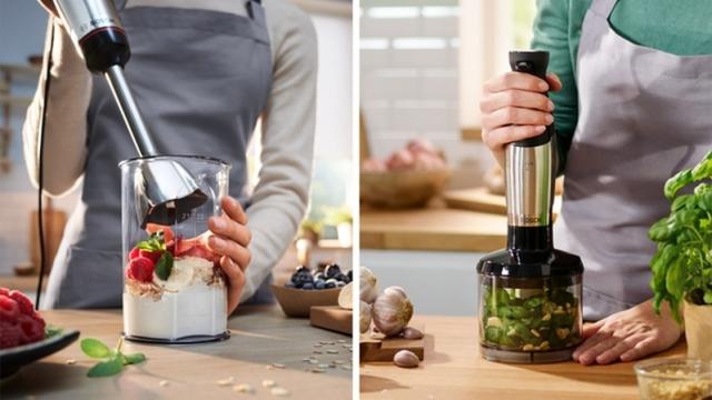 Пасатор Bosch MSM6M620, SER6, Blender, ErgoMaster, 1000 W, Dynamic Speed Control, QuattroBlade System Pro, Included Blender, Chopper & Measuring cup, Stainless steel
