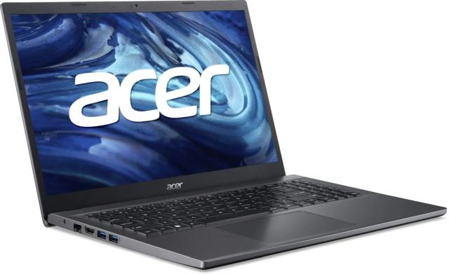 Лаптоп Acer Extensa EX215-55-51E7, Intel Core i5 1235U (up to 4.4GHz, 12MB), 15.6" FHD (1920x1080) IPS SlimBezel AG, Cam&Mic, 16GB DDR4, 512GB SSD PCIe, Intel UMA Graphics, 802.11ax + BT, HDD upgrade kit, No OS, Gray