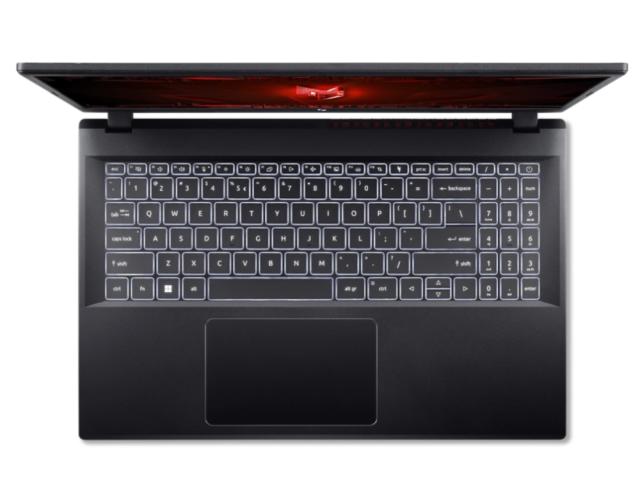 Лаптоп Acer Nitro 5, ANV15-51-58MD, Intel Core i5-13420H 8C (2.1/ 4.60 GHz, 12MB cache), 15.6" FHD IPS SlimBezel 144Hz, 16GB DDR5, 1024GB PCIe NVMe SSD, GeForce RTX 3050 6GB GDDR6, INTEL 2X2 AX+BT, HD Cam, FP, KB Backlight, Free DOS