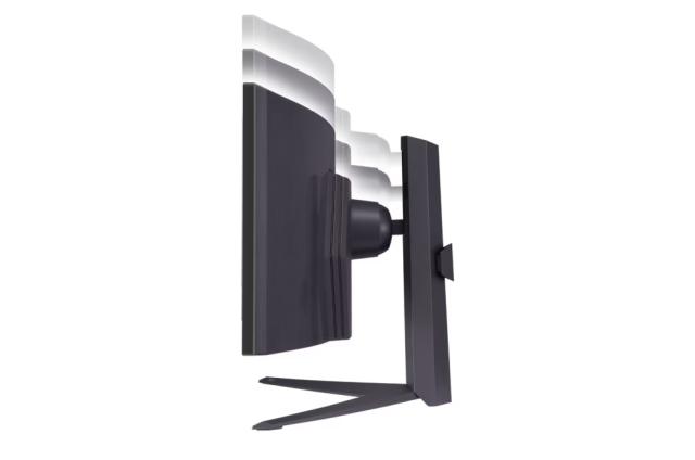 Монитор LG 45GR75DC-B, 44.5" Ultragear VA AG, 1ms, 32:9 Curved 1500R Gaming QHD (5120x1440), 200HZ, 400cd/m2, 3000:1, DCI-P3 95%, FreeSync, NVIDIA G-Sync, HDR 600 ,VRR, USB Type-C, HDMI, DisplayPort, PIP, PBP, Height, Swivel, Tilt, Black
