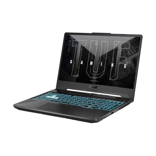 Лаптоп Asus TUF A15 FA506NF-HN009, AMD Ryzen 5 7535HS 6C (3.3 - 4.55 GHz, 16 MB cache), 15.6'' (39.62 cm), Full HD, IPS 144 Hz, NVIDIA GeForce RTX 2050 4GB, 16GB DDR5, 512 GB M.2 SSD, Backlit Chiclet Keyboard, Free DOS