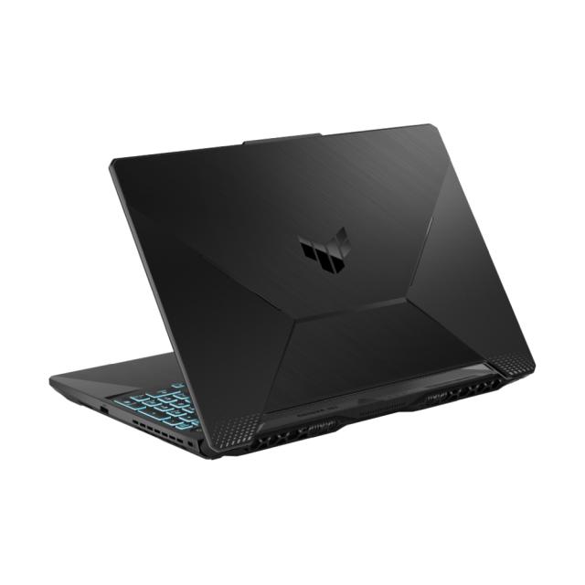Лаптоп Asus TUF A15 FA506NF-HN009, AMD Ryzen 5 7535HS 6C (3.3 - 4.55 GHz, 16 MB cache), 15.6'' (39.62 cm), Full HD, IPS 144 Hz, NVIDIA GeForce RTX 2050 4GB, 16GB DDR5, 512 GB M.2 SSD, Backlit Chiclet Keyboard, Free DOS