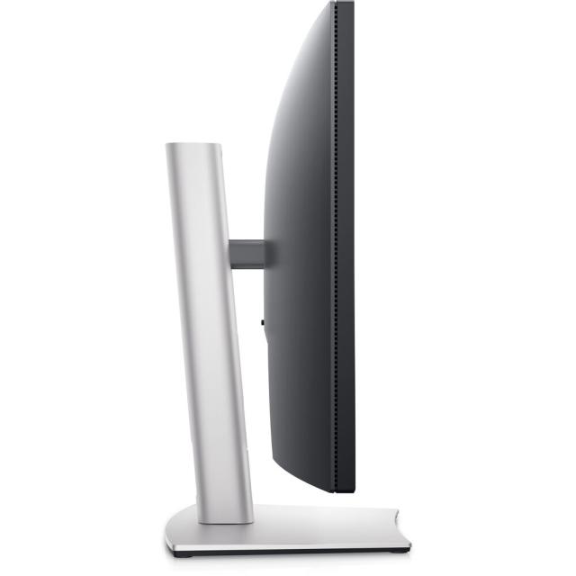 Монитор Dell P3424WE, 34" Curved, WQHD AG, IPS, 21:9, 5ms, 1000:1, 300 cd/m2, (3440x1440 ), 99% sRGB, HDMI, DP, USB-C PD of up to 90W, USB 3.2 hub, KVM ports, RJ45, ComfortView Plus, Height Adjustable, Swivel, Tilt, Black