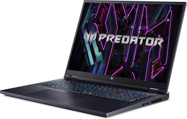 Лаптоп Acer Predator Neo PHN18-71-96ML, Intel Core i9-14900HX (up to 5.70GHz, 36MB), 18" WQXGA (2560x1600) IPS 165Hz, 16GB DDR5 5600MHz, 1024GB PCIe NVMe SED SSD, RTX 4070 8GB GDDR6, Wi-Fi 6 AX, RGB-backlit Kb, Free DOS