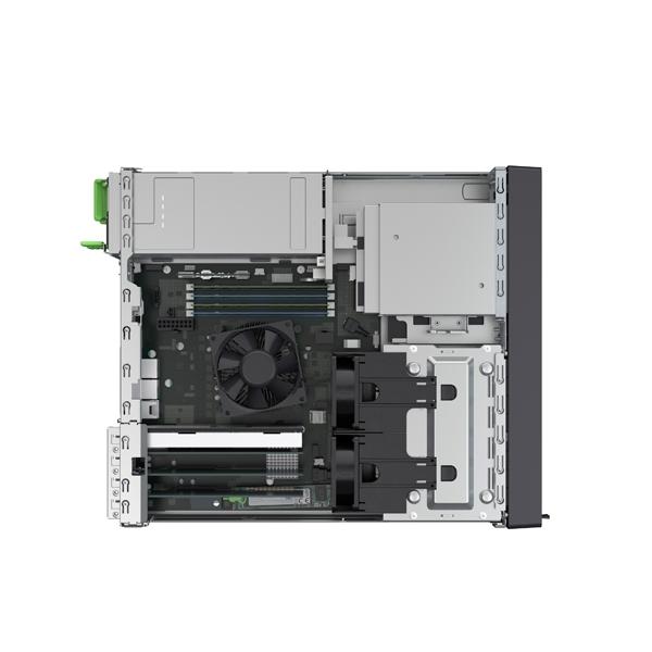 Сървър Fujitsu PRIMERGY TX1320 M5, Intel Xeon E-2388G 8C/16T 3.20 GHz, 1x32GB 2Rx8 DDR4-3200 U ECC, NO HDD, Max.8x(4x+4x)x2.5" HP, RAID 0/1/10, 2x1GB(RJ45), ErP Lot9 conf.for 8x HDDs, iRMCS6 eLCM Licinse prel., No PCord, TPM 2.0 V1, PSU 500W HP, FTS 