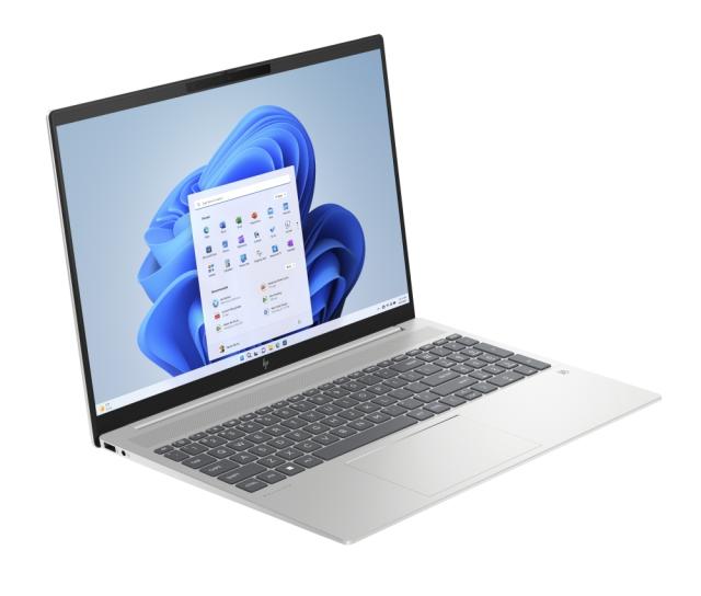 Лаптоп HP Pavilion Plus 16-ab0016nn Natural Silver, Core i7-13700H(up to 5GHz/24MB/14C), 16" WQXGA IPS AG 400 nits 120Hz, 16GB LPDDR5X on-board, 1TB PCIe SSD, NVIDIA GeForce RTX 3050 6GB, WiFi AX211+BT 5.3, Backlit Kbd, 4C Batt, Win 11 Pro