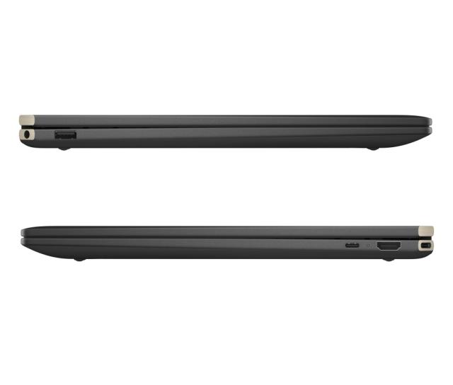 Лаптоп HP Spectre x360 16-aa0026nn Nightfall Black Ultra 7-155H(up to 4.8GH/24MB/16C), 16" WQXGA 400 nits 120Hz Touch, 16GB LPDDR5X on-board, 2TB PCIe SSD, WiFi 7 + BT5.4, FPR, Backlit Kbd, 6 Cell Batt, Win 11 Home