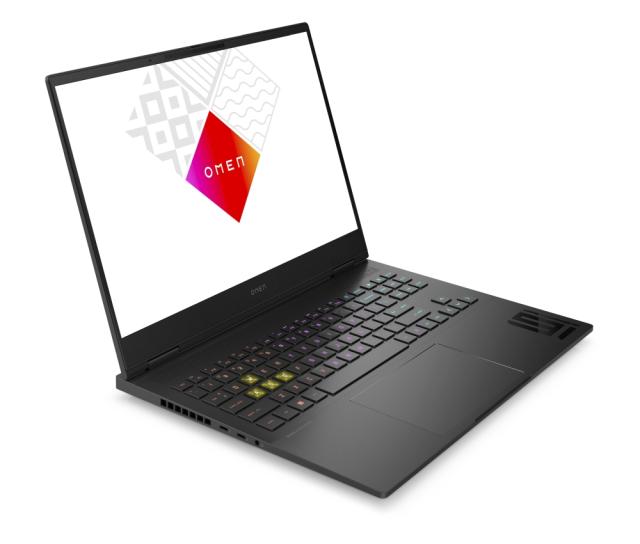 Лаптоп HP Omen 16-u1023nn Shadow Black, Intel Core i7-14700HX 20C (2.1Ghz, 2.1/5.5GH, 33MB Cache), 16.0" (40.64 cm) WUXGA AG IPS 400nits 165Hz, 16GB 5600Mhz 2DIMM, 2TB PCIe SSD, NVIDIA GeForce RTX 4050 6GB, WiFi 7+BT5.4, Backlit Kbd, Free DOS
