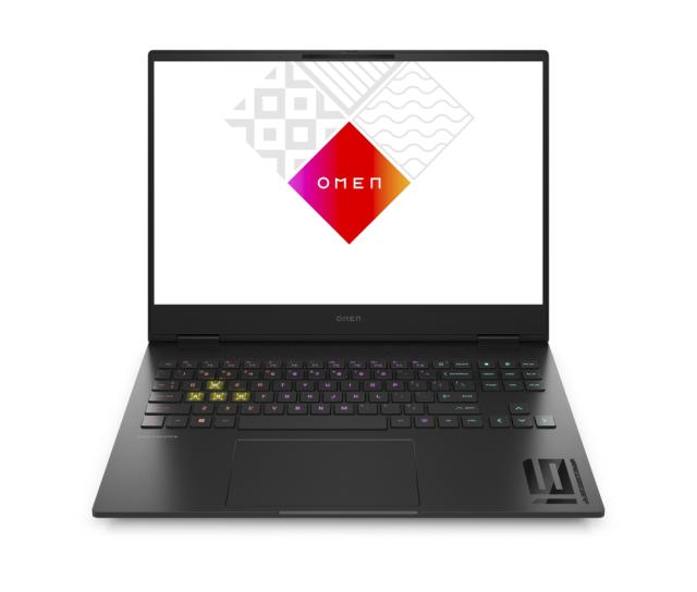 Лаптоп HP Omen 16-u1023nn Shadow Black, Intel Core i7-14700HX 20C (2.1Ghz, 2.1/5.5GH, 33MB Cache), 16.0" (40.64 cm) WUXGA AG IPS 400nits 165Hz, 16GB 5600Mhz 2DIMM, 2TB PCIe SSD, NVIDIA GeForce RTX 4050 6GB, WiFi 7+BT5.4, Backlit Kbd, Free DOS