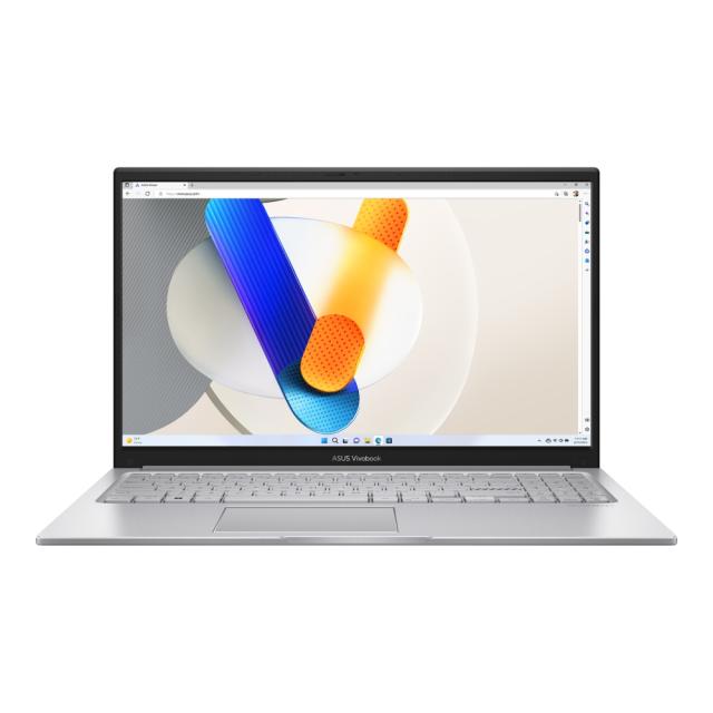 Лаптоп Asus Vivobook 15 X1504ZA-NJ1068, Intel Core i3-1215U 6C (1.2/4.4GHz 10 MB cache), 15.6" (39.62cm) Full HD Anti-Glare, 16GB DDR4, 512GB SSD NVMe, Free DOS