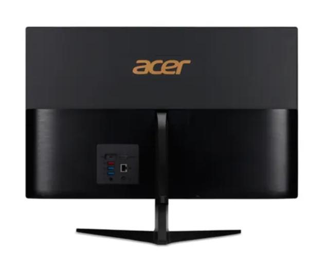 Настолен компютър - всичко в едно Acer Aspire C24-1800 23.8" FHD AiO, Intel Core i5-1335U (up to 4.60GHz, 12MB), 16GB DDR4, 1024GB SSD, Free 2.5" HDD, no DVD, Intel Iris Xe Graphics, HDMI, 3xUSB 3.2, USB C, USB 2.0, RJ-45, WiFi AX & BT, HD Cam + mic.
