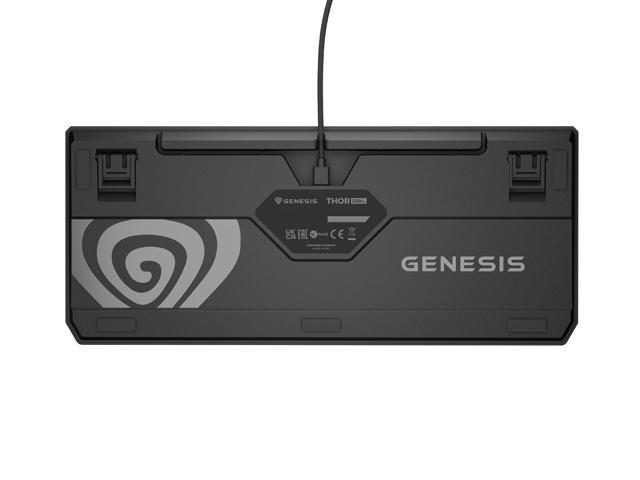 Клавиатура Genesis Gaming Keyboard Thor 230 TKL Anchor Gray Negative US RGB Mechanical Outemu Red