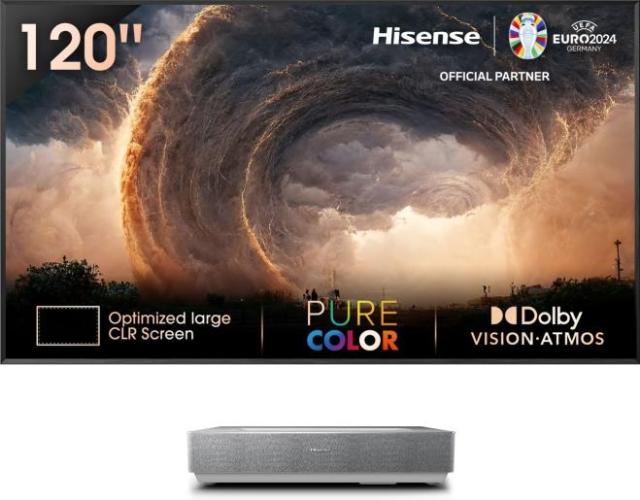 Телевизор Hisense 120" 120L5HA, 4K Ultra HD 3840x2160, Laser TV