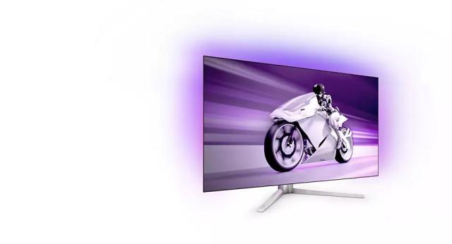 Монитор Philips 42M2N8900, 42" OLED, 3840x2160@138Hz, 0.03 GtG, 135-450 nit, 1500000:1, Mega Infinity DCR, Adaptive Sync, FlickerFree, Low Blue Light, 5Wx2+DTS, Tilt, Height Adjust, Swivel, 2xHDMI, DP, USB hub