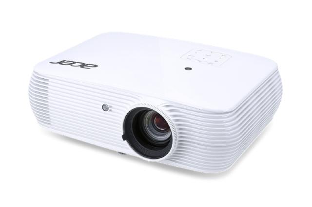 Мултимедиен проектор Acer Projector P5330W, DLP, WXGA (1280x800), 20000:1, 4500 ANSI Lumens, 3D 144Hz, VGAx2, RCA, HDMI/MHL, HDMI, Audio in, RJ45, LAN Control, Speaker 16W, Bluelight Shield, 2.73kg, White+Acer T82-W01MW 82.5" (16:10) Tripod Screen Wh