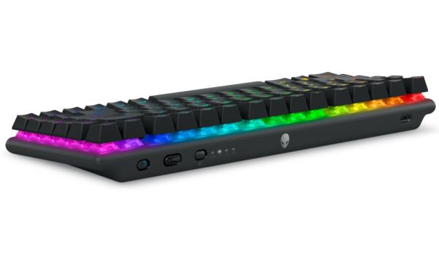 Клавиатура Dell Alienware Pro Wireless Gaming Keyboard - US (QWERTY) (Dark Side of the Moon)