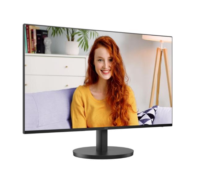 Монитор AOC 24B3HA2, 23" (58.42 cm)  IPS WLED, 4ms GtG, 1ms MPRT, 250cd m/2, Adaptive Sync, FlickerFree, Low Blue Mode, 2Wx2, Tilt, D-SUB, HDMI