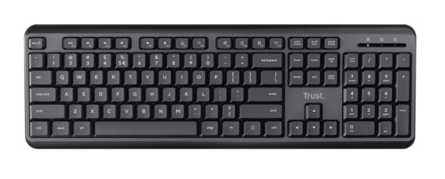 Клавиатура TRUST Ody Wireless Keyboard US