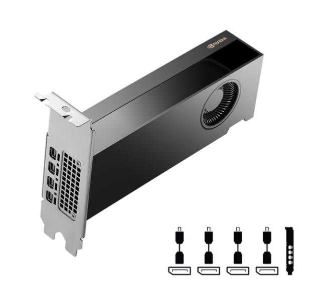 Видео карта PNY Nvidia Quadro RTX A2000 ADA Generation 16GB GDDR6, 128-bit, 4 x miniDisplayPort 1.4 