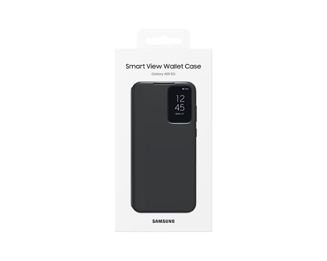 Калъф Samsung A55 Smart View Wallet Case Black