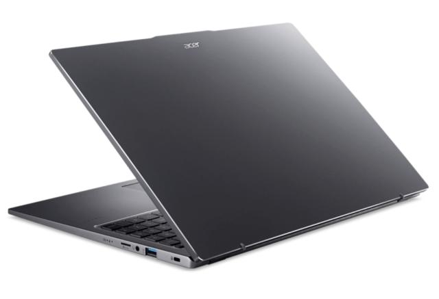 Лаптоп Acer Swift Go16, SFG16-72-7964, Intel Core Ultra 7 155H 16C (1.4/4.80 GHz, 24MB) 16.0" (40.64 cm) OLED 120Hz, 32GB LPDDR5, 1TB PCIe NVMe, Win 11 Home, GraySD